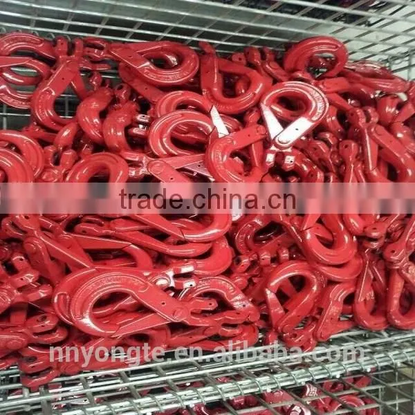 G80 European Type Clevis Self-Locking Crane Hook
