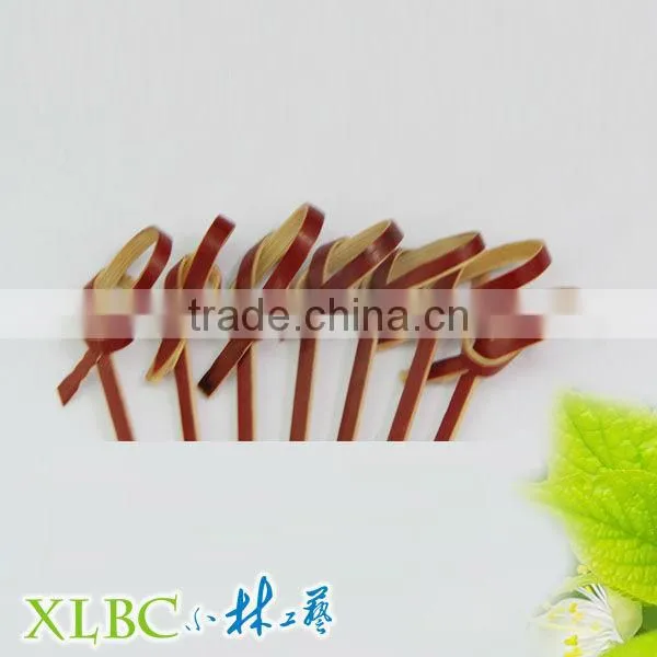 Red Bamboo ring knot picks with high quality