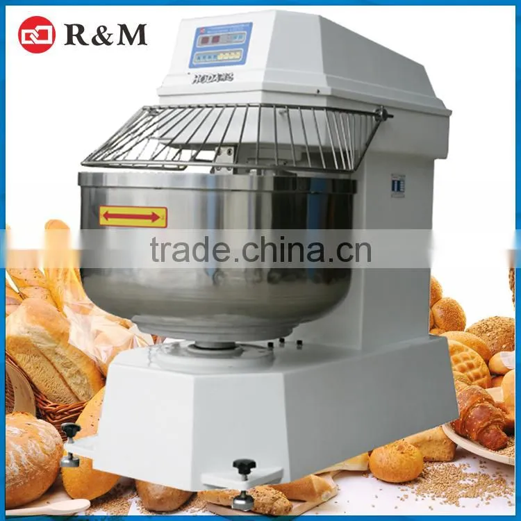 China Spiral mixing machine Kilogram Capacity 50kg dough mixer from turkey