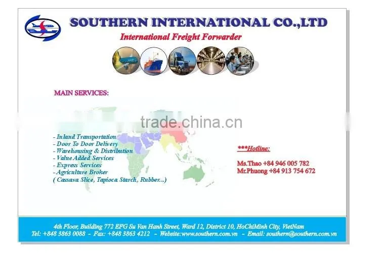 HK/Xiamen Sea freight to HOCHIMINH Vietnam