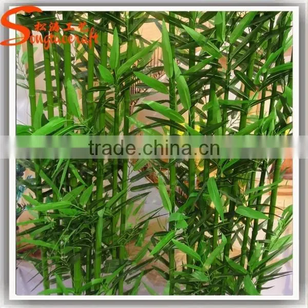 wholesales outdoor and indoor plastic artificial bamboo tree bamboo fence price on sale