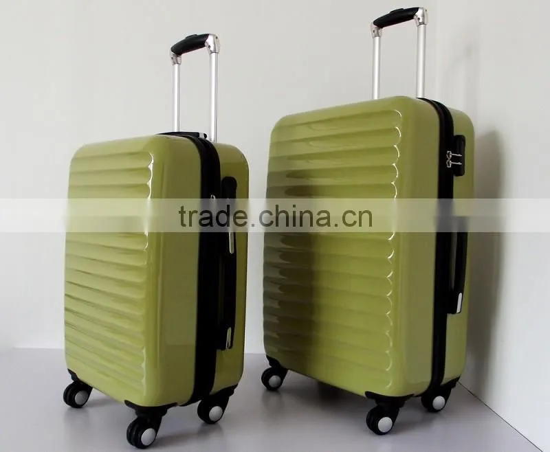 new designs colourful 2 pcs sets pc luggage