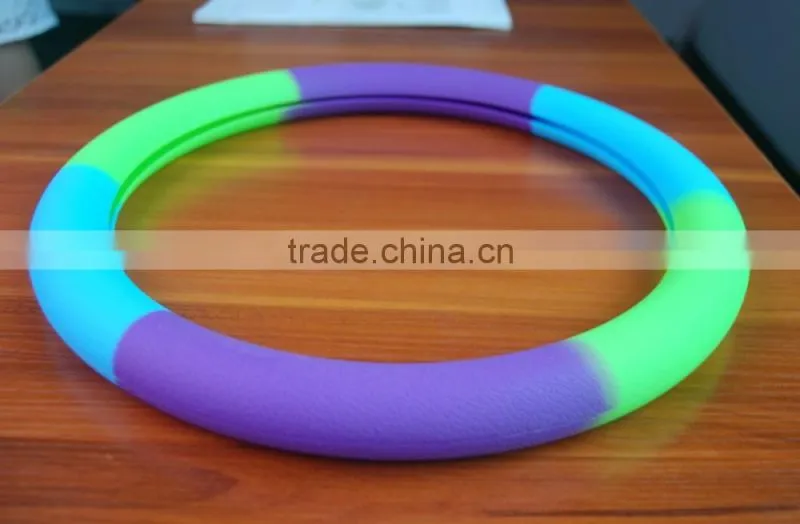 Excellent quality competitive price silicone car steering wheel cover factory wholesale