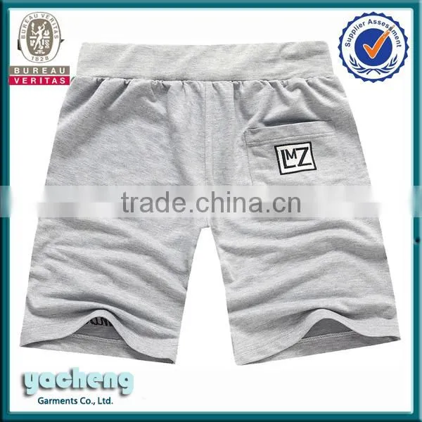 high quality sport shorts man palazzo pants 100% cotton track pants mens sports short track pants