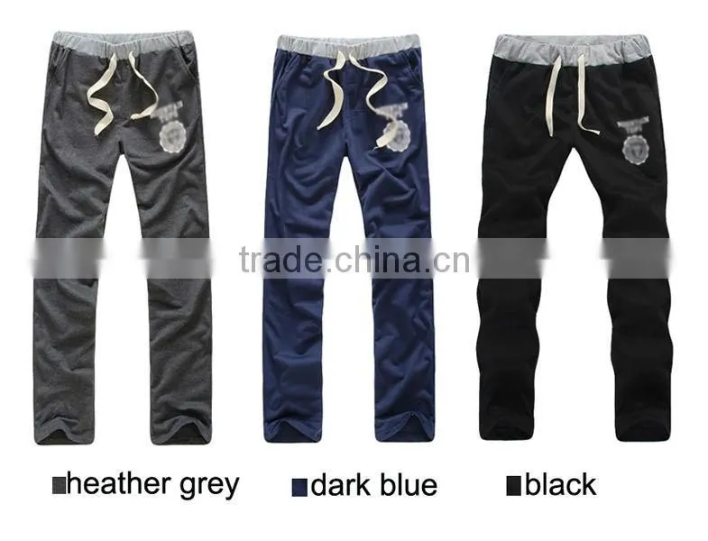 2016 hot sale wholesale sports autumn fashion made in china men custom jogger pants