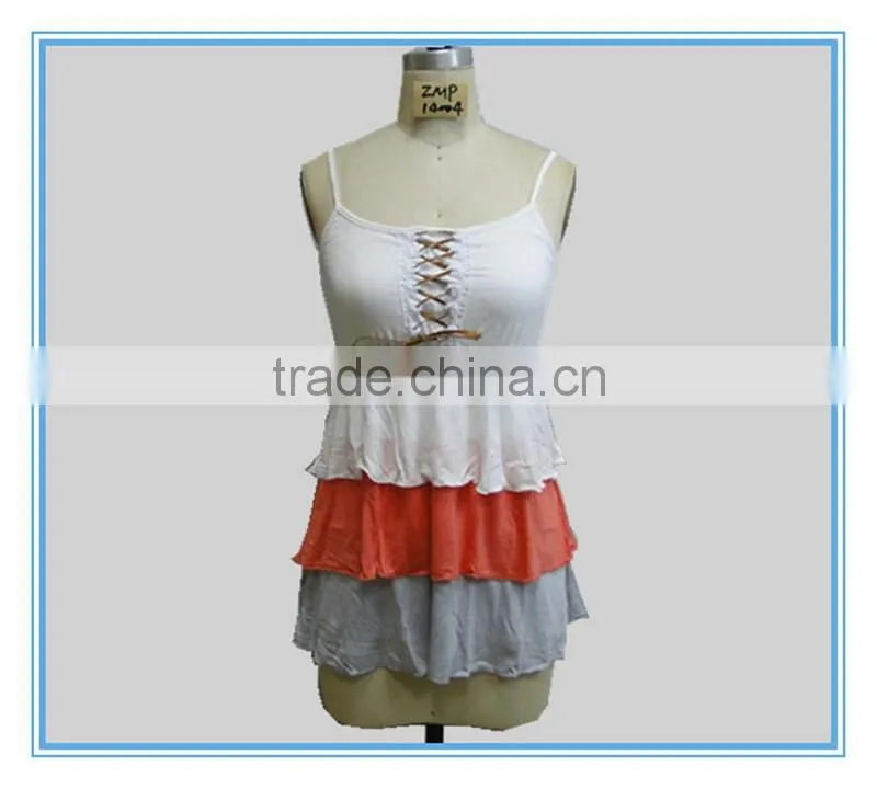 2016 Newest Colorful Tight Three Layers Womens Vest
