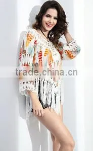 2016 Lace Bat Shirt Sex Girls And Women Beach Dress Patterns Free
