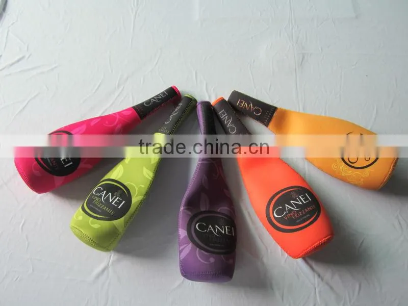 GR-B0144 waterproof neoprene champagne bottle sleeve for sale