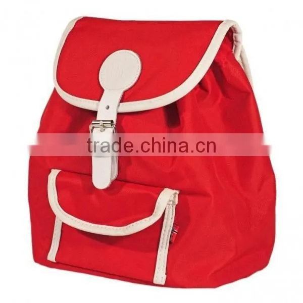 Latest cute kids school bag red waterproof school backpack for child