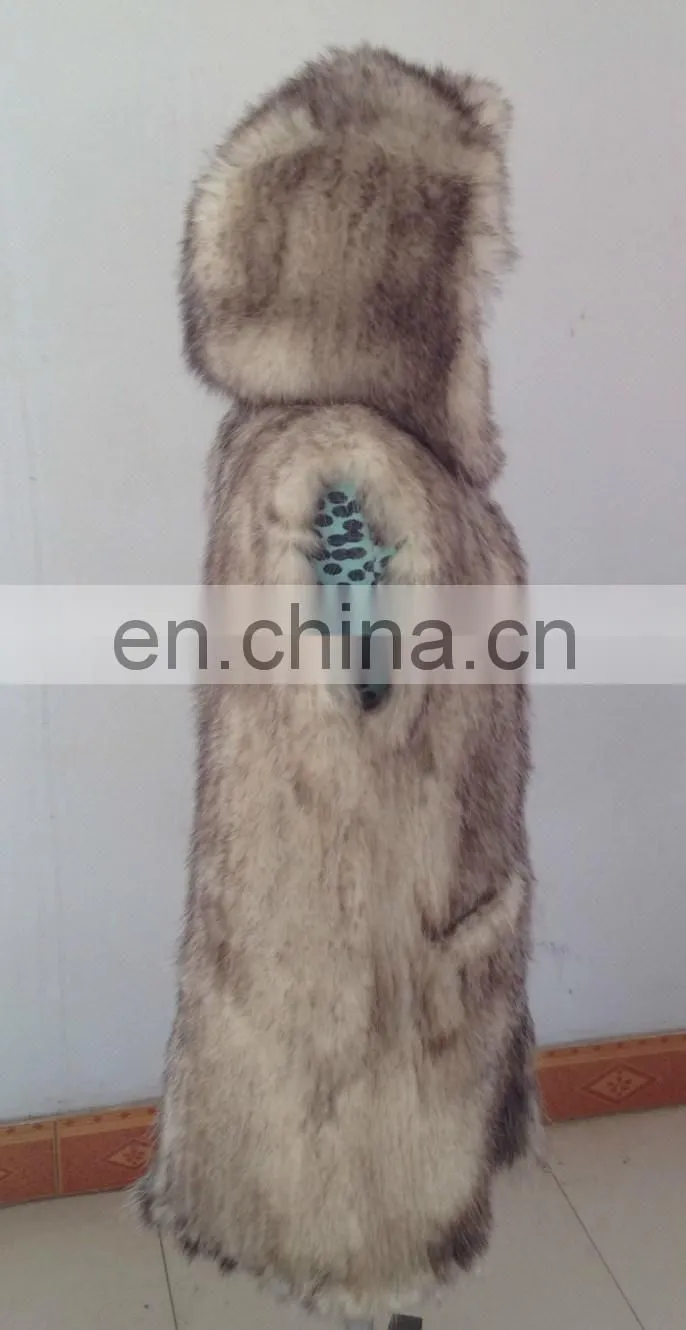 Genuine Possum Fur long vest for Women