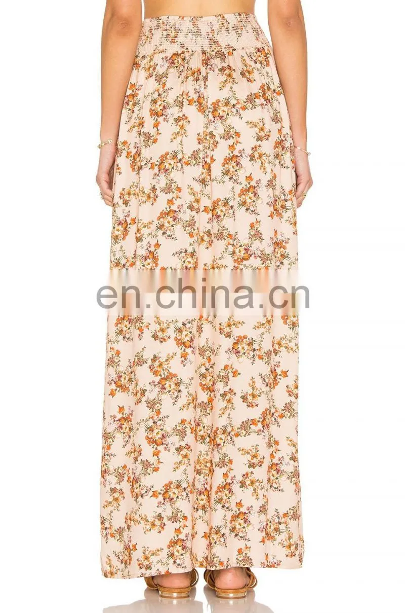 Latest fashion ladies design skirt suits bangkok fashion long skirt