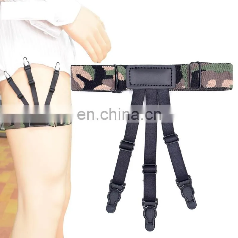 Newline design mens fashion adjustable shirt stays shirt garters