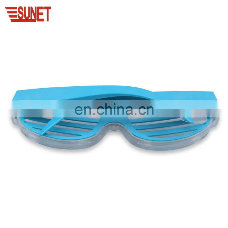 Wedding return gift rechargeable custom logo LED party glasses