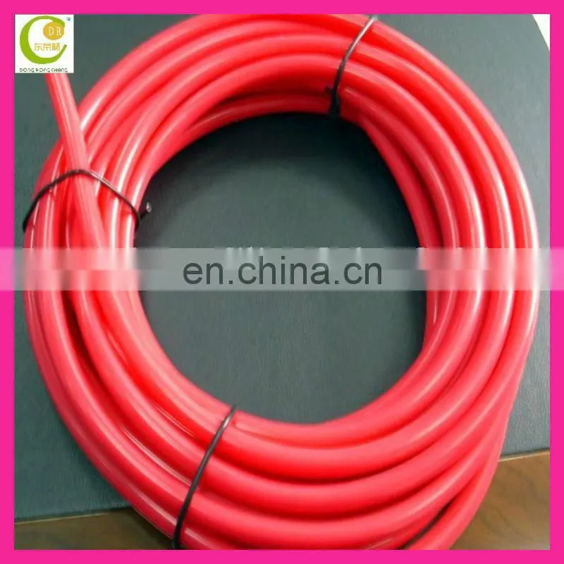 100% pure silicone rubber material silicone oil/fuel/air vacuum hose/line/pipe/tube by foot/feet