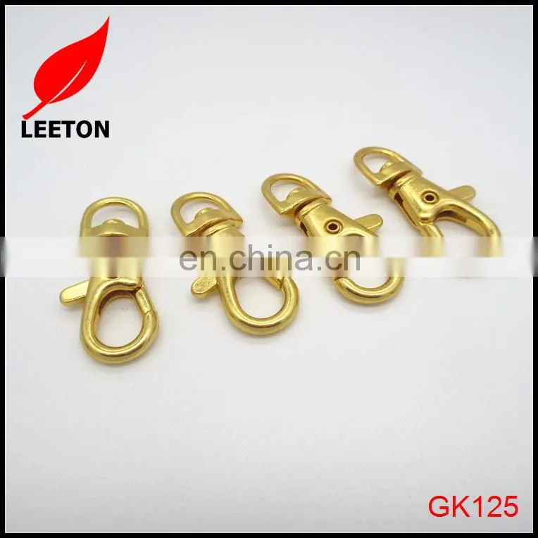 Factory supply small gold purse metal snap hook