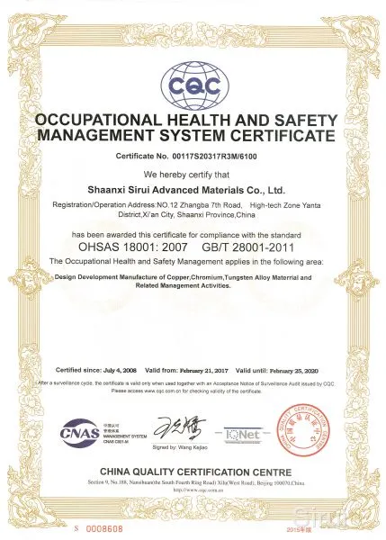 OHSAS18001:2007