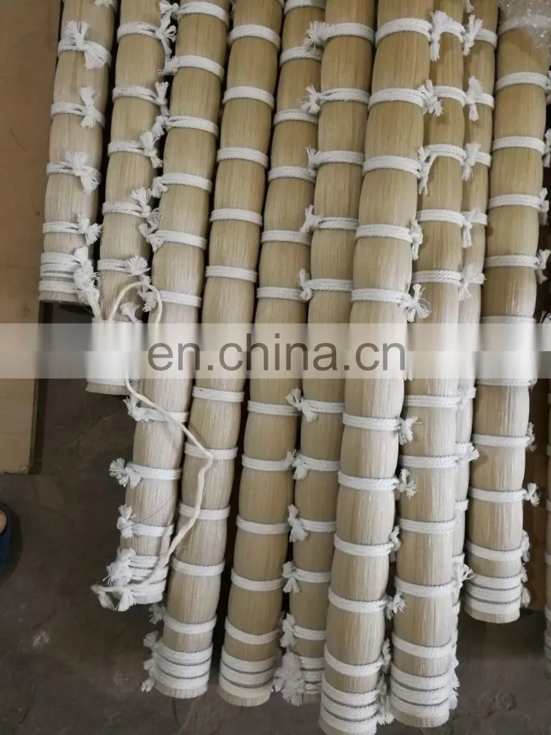 white horsetail hair/cheap horse tail hair/bundled horse tail hair