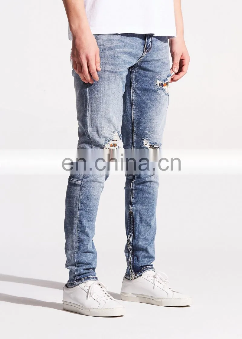 DiZNEW BOYS SKINNY BIG MEN BLANK MEN DENIMS FOR MEN