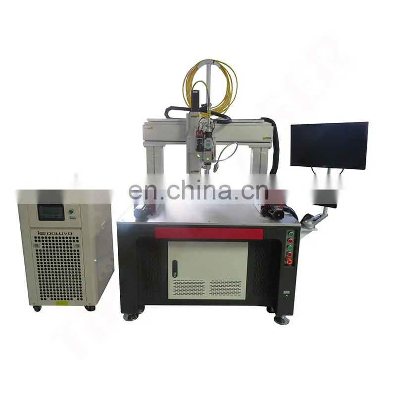 1000W /2000W 4 Axis automatic fiber laser welding price for aluminum stainless steel