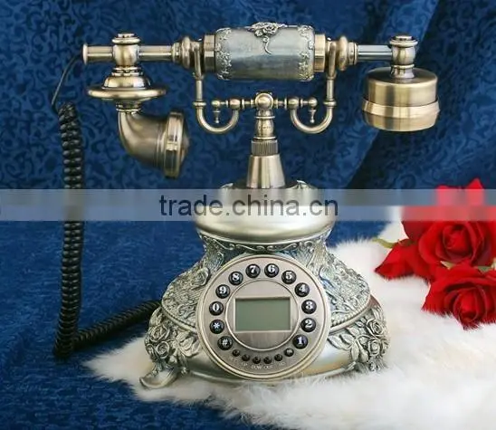 Fantasy resin telephone,retro phone