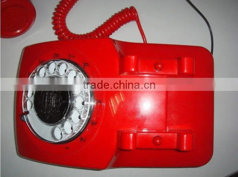 rotary dial antique desk phone