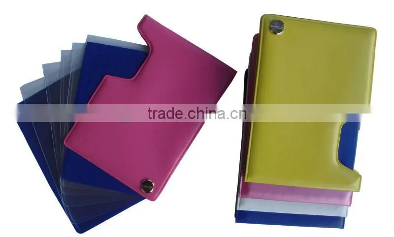 Factory plastic business card holder case Christmas gifts promotional gifts