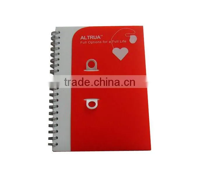 Customized personalized spiral notebook printing