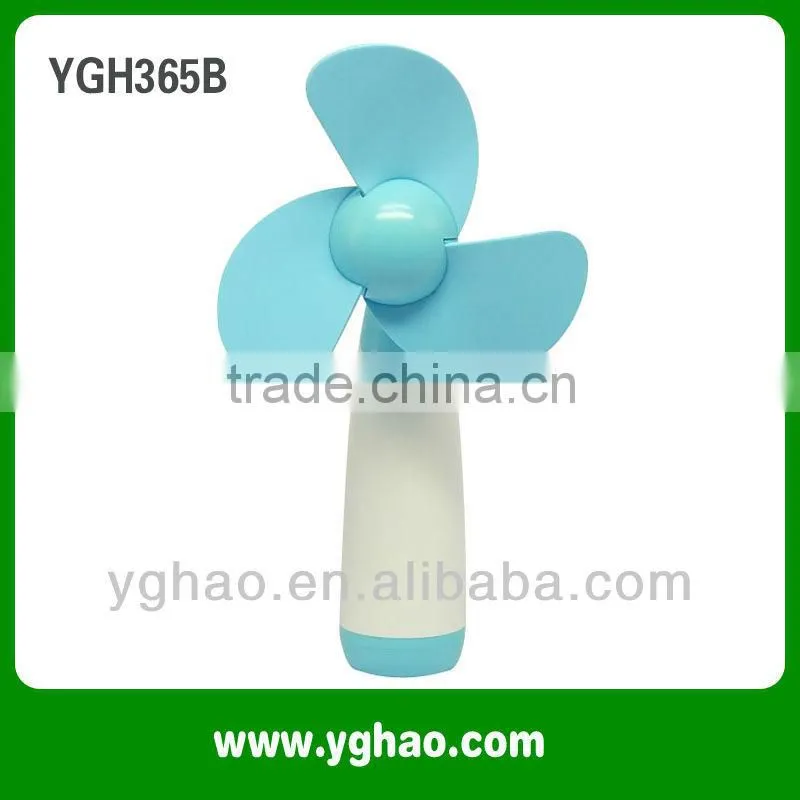 hot new products for 2016 Battery Power Source and Plastic Material mini usb fan