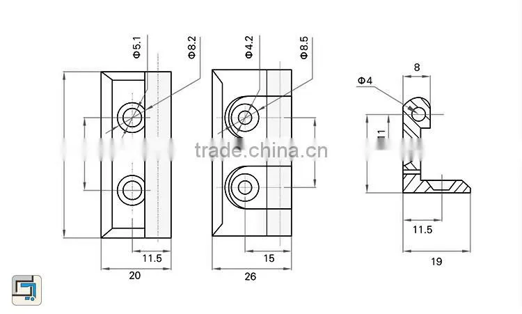 China trade assurance Heavy Ball Bearing Door Hinge