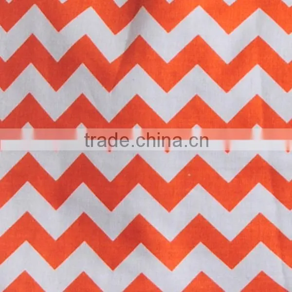 Custom Cheap Chevron Print Hobo Bag Orange Zig Zag Chevron Tote Bag With Magnetic Snap Closure