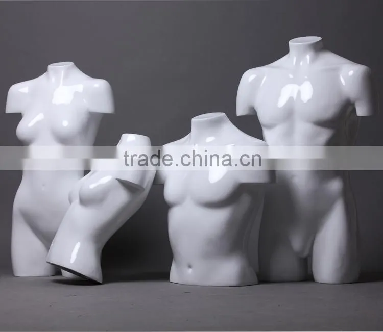 New style fiberglass female torso mannequin