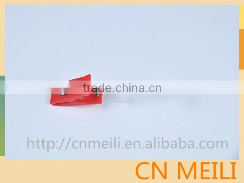 plastic name id badge card holder clip