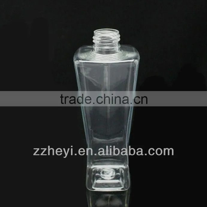8oz 250ml clear square plastic lotion bottle empty for sale