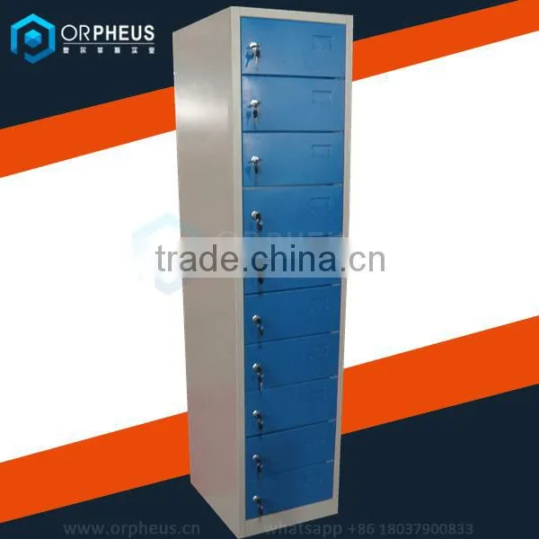 New design mobile phone charging station for supermarket/multi door metal storage cabinet