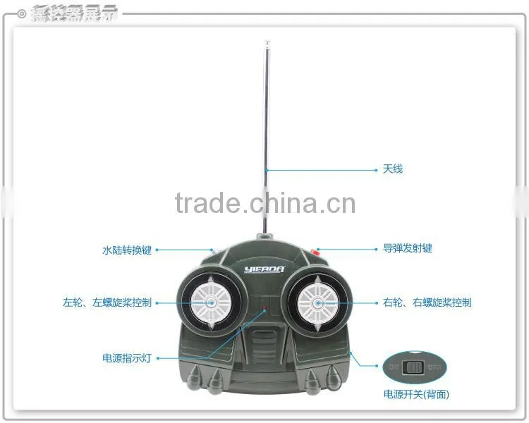 24883 Amphibious shooting rc tank Fighting