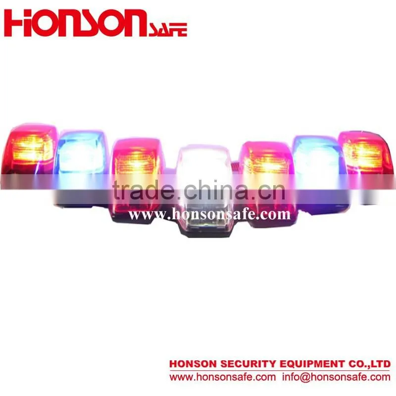 LED vehicle lightbar/ LED V7 warning lightbar with Beacons HS-V7000