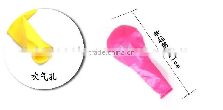10 inch thick grams pearl balloons helium balloon 100% nature latex balloon round shape latex balloon every size available color
