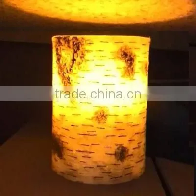 Christmas pinecone LED candle