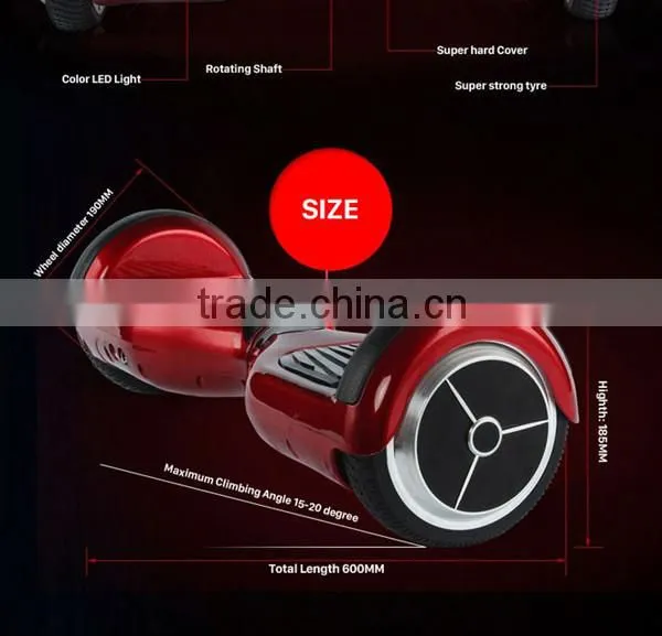 Factory supply smart balance wheel 2 wheels self balancing electric balancing unicycle