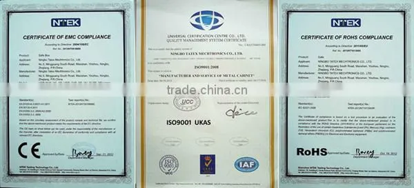 Drawer safe box for international hotel