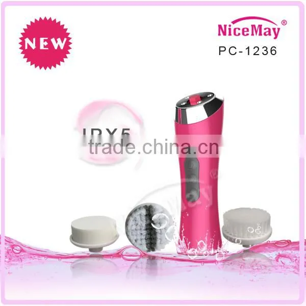 Popular personal rechargeable electric face cleansing brush