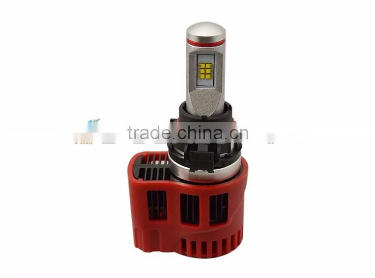 B-deals P6 45W LED Headlight for Cars Mini Size H4, H7, H8, H9, H10, H13, H16, 9004, 9007, 5202