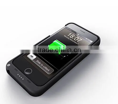 4500mAh MFI Portable Battery Case Backup For Apple Iphone 5/5S 6