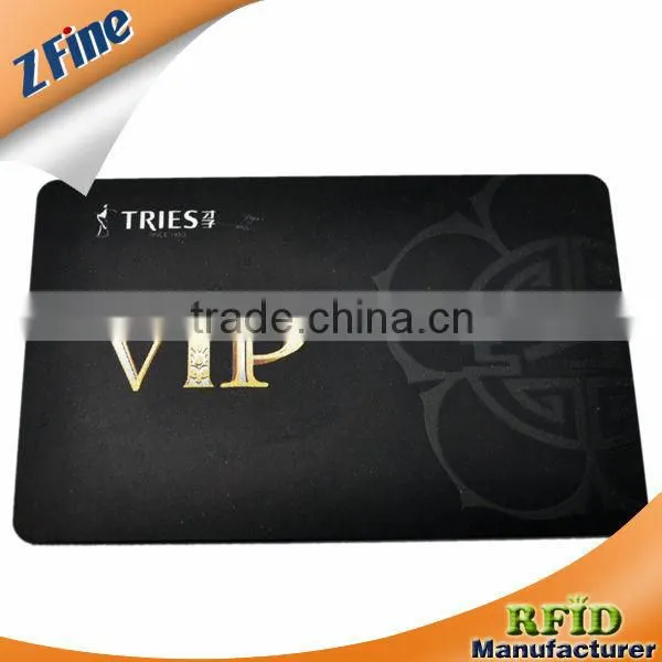 high quality pvc business vip membership card in shenzhen