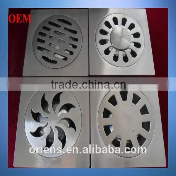 304 Stainless Steel Floor Drain in bathroom sanitary ware