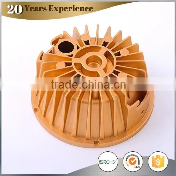OEM service pressure anodized 3602 2604 H59 H62 brass alloy die casting parts