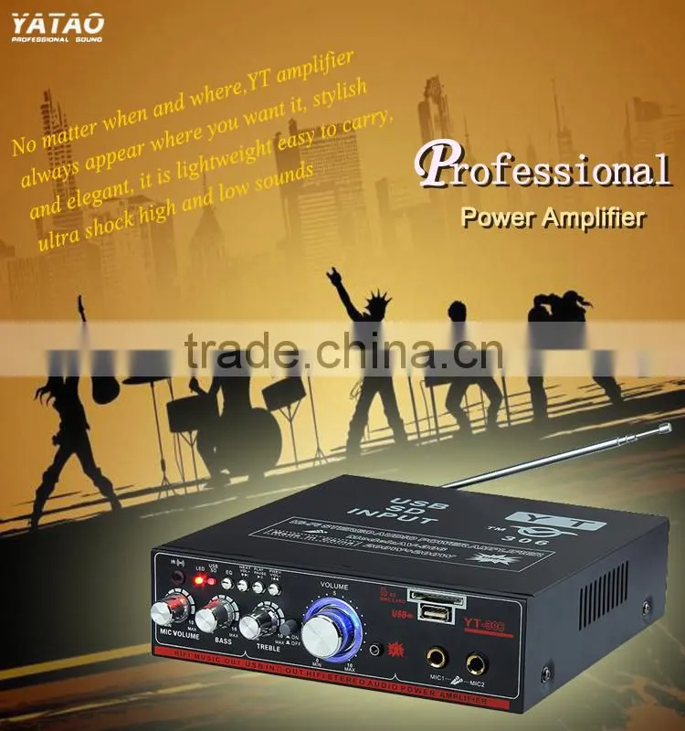 car audio input usb box YT-306 with CD/VCD/DVD input