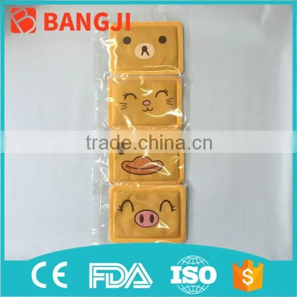 Hot promotional eco-friendly cheap price customized body comfort instant heat pack