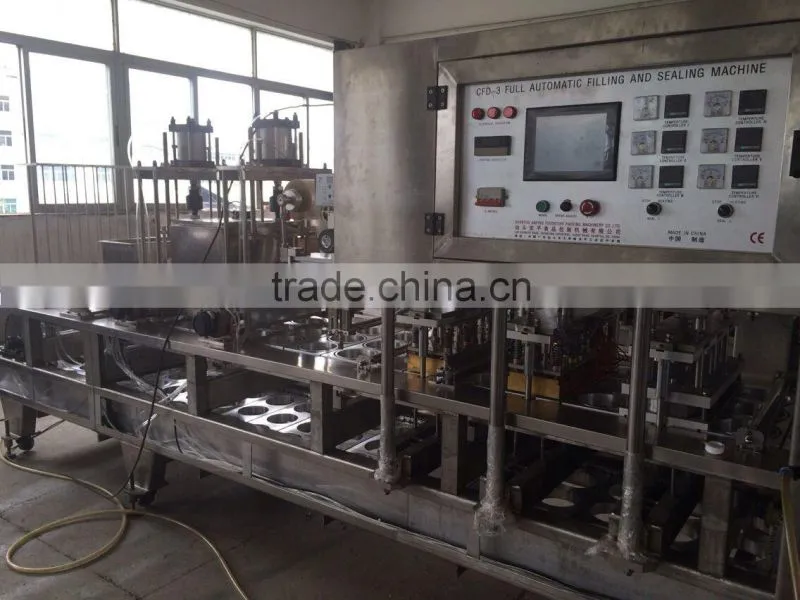 Three Colors Auto fruit jelly packing machine