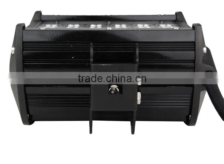 Shenzhen supplier best car accessories 6.5" 72w 4 row led light bar off road
